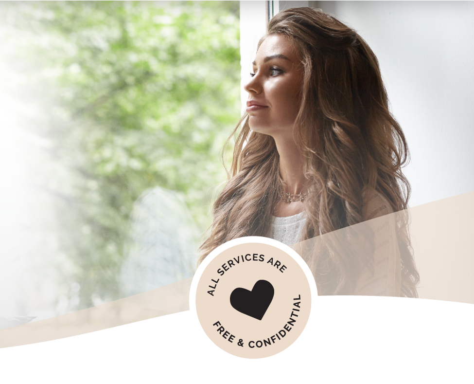 A woman smiling because she knows All Pregnancy Services are Free & Confidential at Magnolia Women's Center in Philadelphia, Pennsylvania